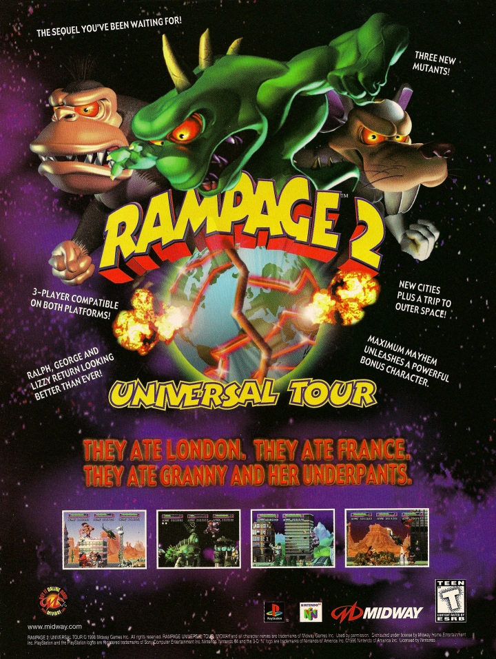 Rampage 2: Universal Tour