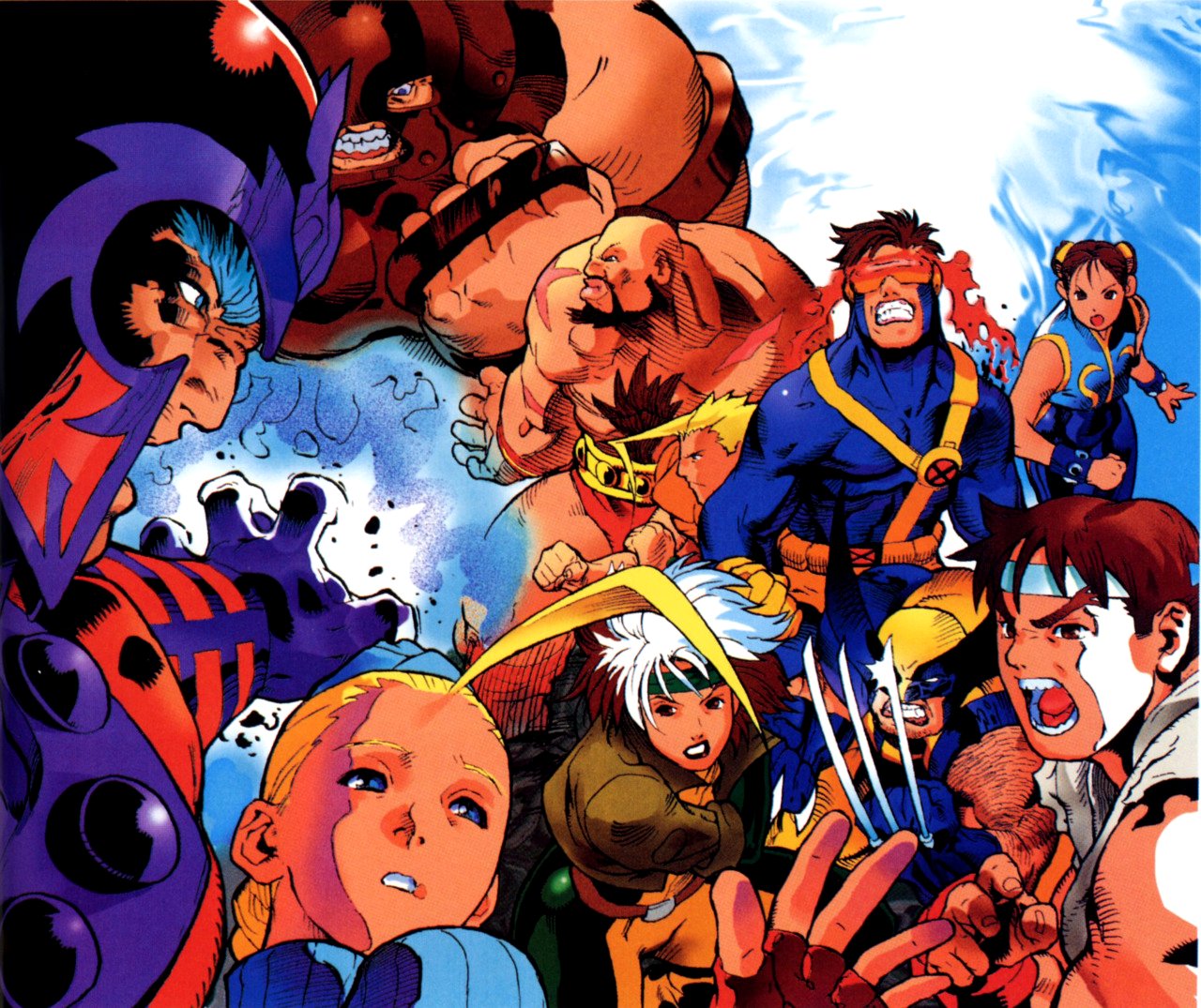 X-Men vs. Street Fighter.