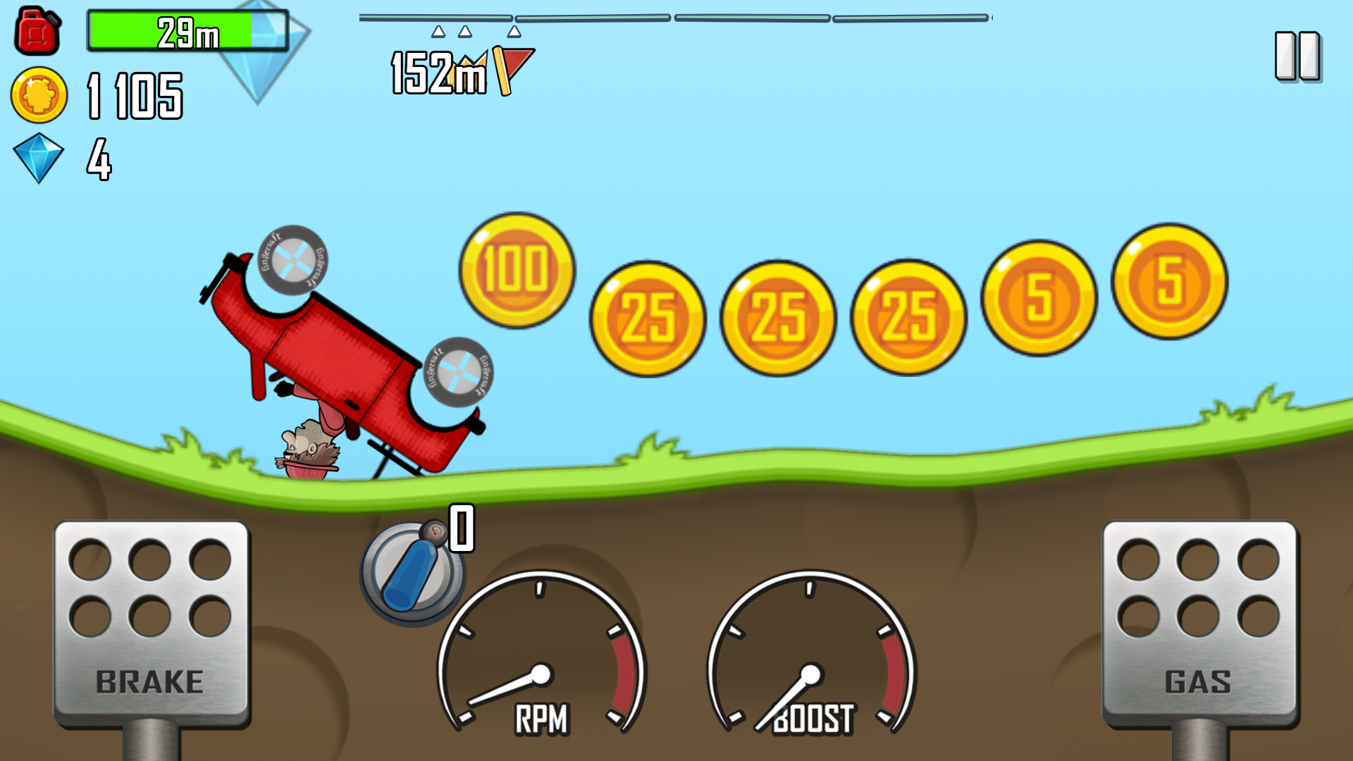 Hill Climb Racing . Прохождение Hill Climb Racing. Секреты Hill Climb Racing.  — Square Faction