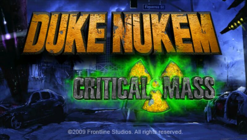 Duke Nukem: Critical Mass (PSP, Отменена)