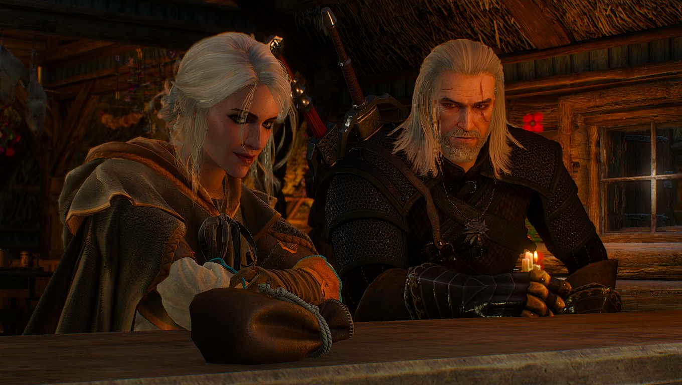 The witcher 3 geralt and ciri фото 84