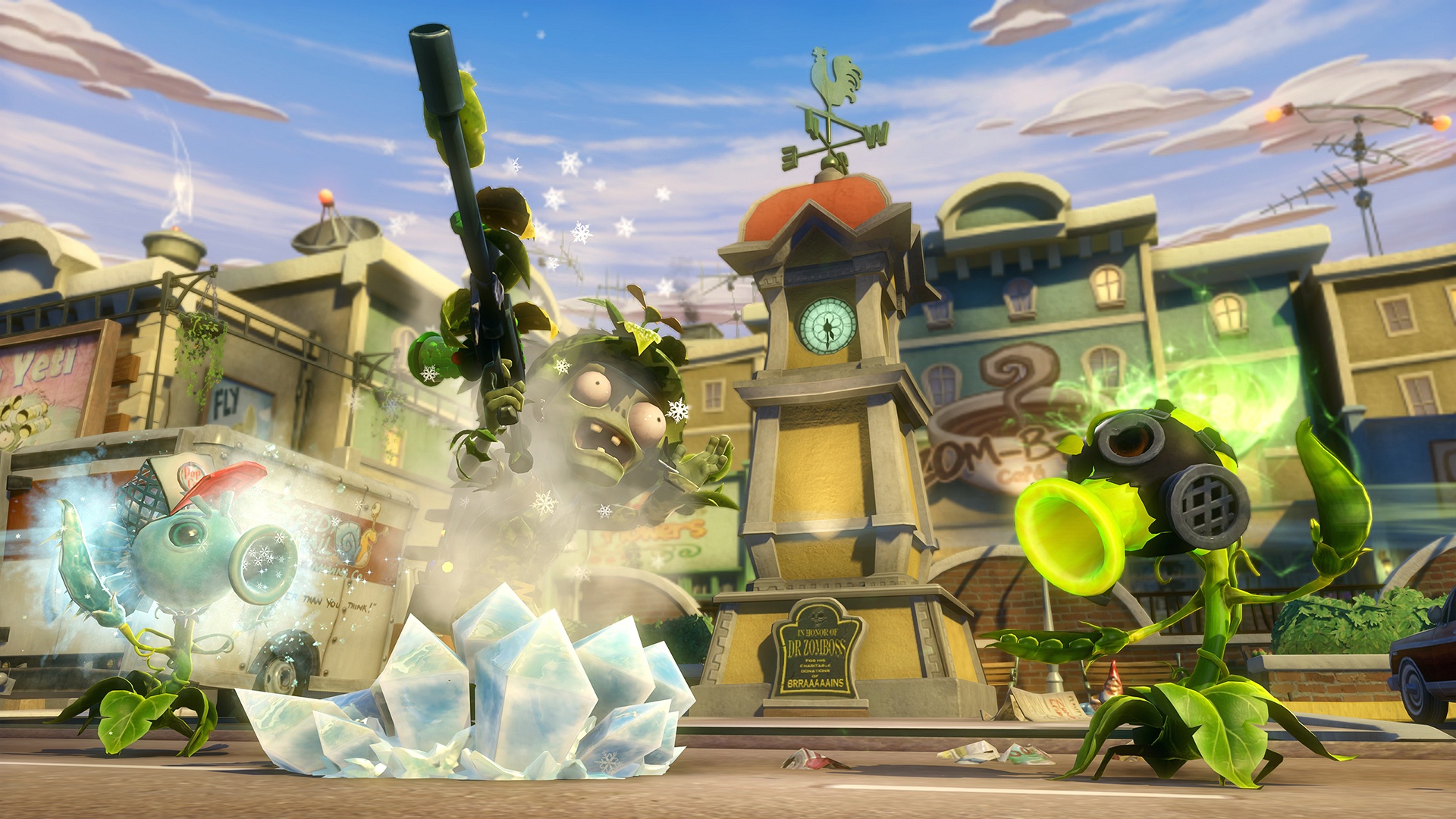 Plants vs. Zombies: Garden Warfare . Прохождение Plants vs. Zombies: Garden  Warfare. Секреты Plants vs. Zombies: Garden Warfare. — Square Faction