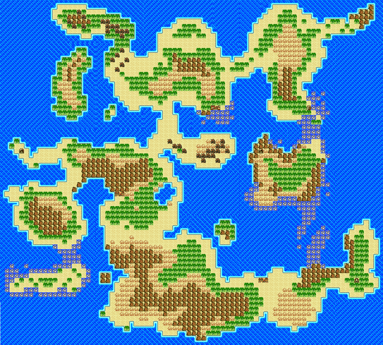 Dragon warrior monster map