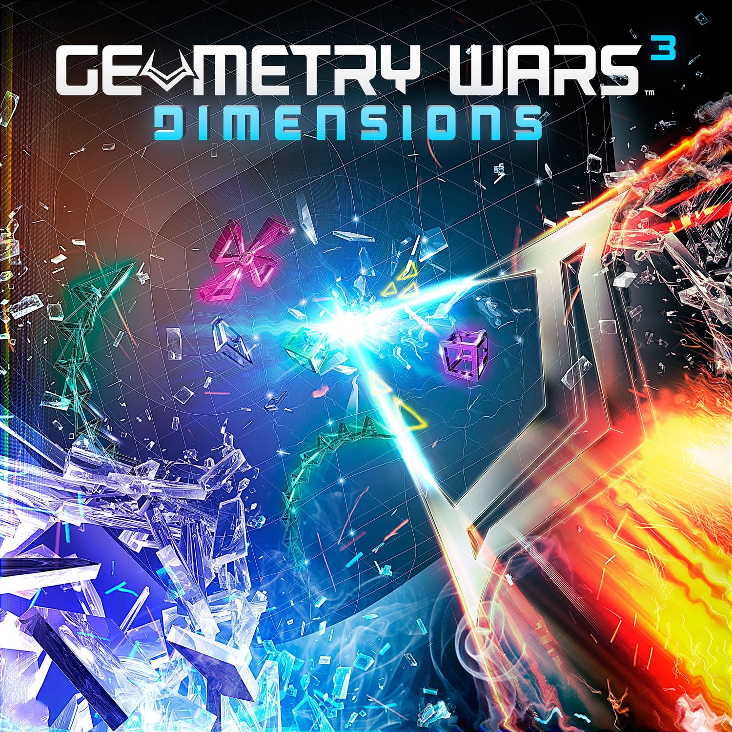 Geometry Wars 3: Dimensions . Прохождение Geometry Wars 3: Dimensions.  Секреты Geometry Wars 3: Dimensions. — Square Faction