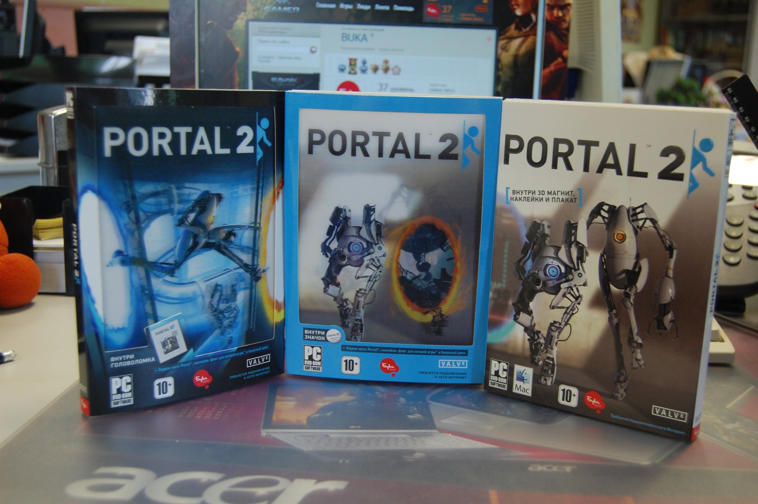 Portal 2 edition collector фото 29
