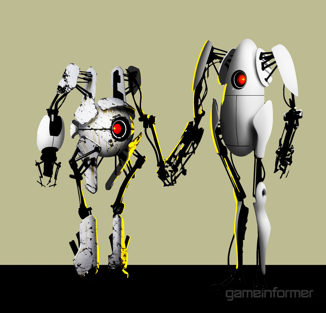 Portal 2 скины на роботов фото 91
