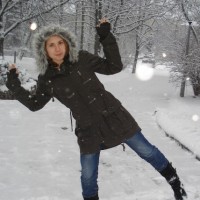 А вот с такой зимой я фстречала НГ))))))))